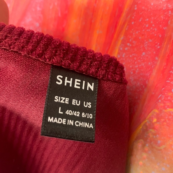 SHEIN Corduroy Crop Top Sweater - Picture 13 of 14